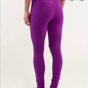 Lululemon Yoga: Wunder Under Pant